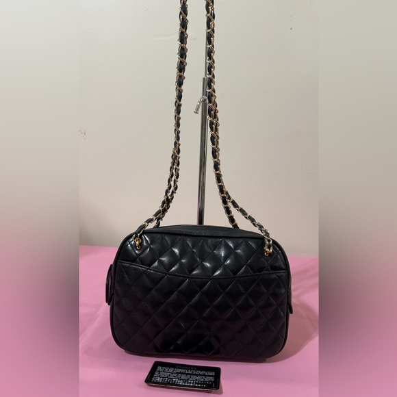Chanel Vintage Quilted Camera Bag - Picture 2 of 16